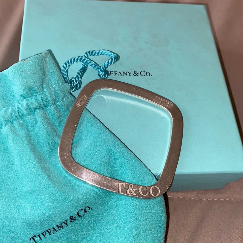 Tiffany & Co 1837 Square Bangle Bracelet (Retired style)